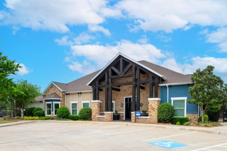 Windsong Estates Apartments renovated leasing office.